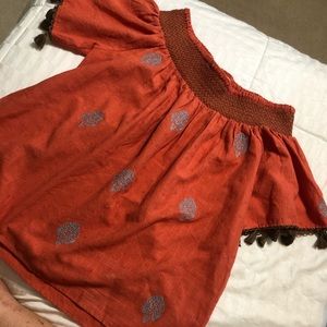 Off should orange top